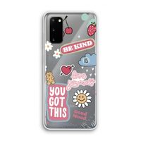 Positivity: Samsung Galaxy S20 Transparant Hoesje