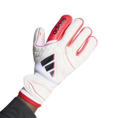 adidas Copa Pro Fingersave PC Keepershandschoenen Wit Rood Zwart adidas Copa Pro Fingersave PC Keepershandschoenen Wit Rood Zwart