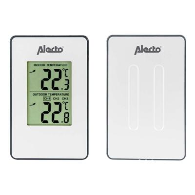 Alecto Weerstation met draadloze sensor wit - WS-1050