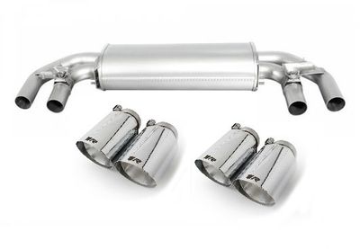Remus uitlaat passend voor Volkswagen Golf VII R - Chroom / Schuin 9560140500004670SGR