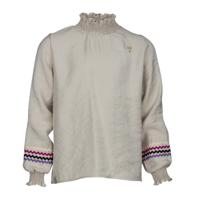 KIEstone Meisjes blouse - Fieke - Zand KIEstone Meisjes blouse - Fieke - Zand
