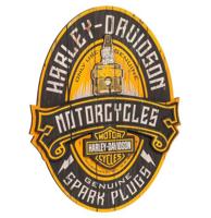 Harley-Davidson Spark Plug Pub Bord LAATSTE STUKS