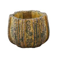 PTMD bloempot valerio s geel 12 cm | 12 stuks