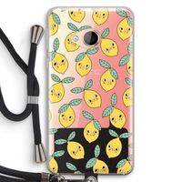 Citroenen: HTC U Play Transparant Hoesje met koord