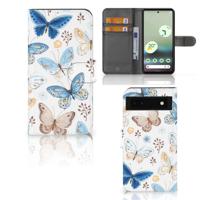 Telefoonhoesje | Met pasjeshouder | voor Google Pixel 6A Vlinder