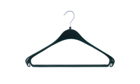 Hanger zwart F44 - 44cm 100 st Coronet