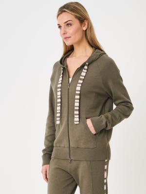 Dames hoodie van organisch katoenmix
