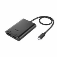 Adapter DisplayPort naar HDMI i-Tec C31DUAL4KHDMI Zwart 4K Ultra HD