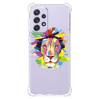 Samsung Galaxy A33 Stevig Bumper Hoesje Lion Color - thumbnail