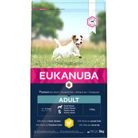 Eukanuba Adult Small Breed kip hondenvoer 3 x 3 kg - thumbnail