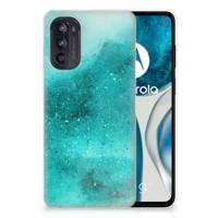 Smartphone hoesje Motorola Moto G52/G82 Painting Blue