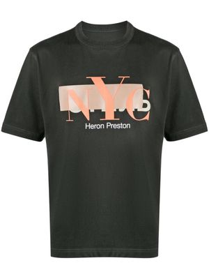 Heron Preston t-shirt NYC Censored - Vert
