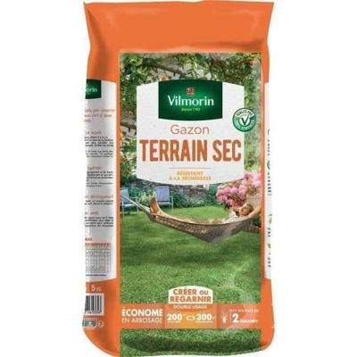 VILMORIN Winterharde graszaden voor droge grond - 5 kg