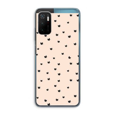 Kleine kattenkopjes: Xiaomi Poco M3 Pro 5G Transparant Hoesje