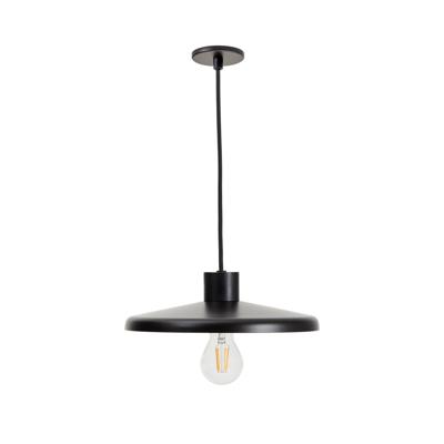 Kave Home Hanglamp 'Nuvira' Gesatineerd metaal, kleur Zwart
