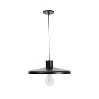 Kave Home Hanglamp 'Nuvira' Gesatineerd metaal, kleur Zwart
