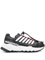 DSQUARED2 baskets à logo imprimé - Noir
