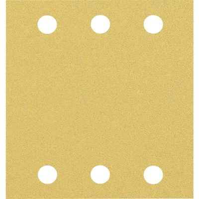 Bosch Accessories EXPERT C470 2608900892 Oscillerend schuurpapier Geperforeerd Korrelgrootte (num) 80 (l x b) 115 mm x 107 mm 10 stuk(s)