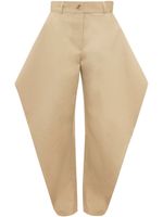 JW Anderson pantalon droit à taille ceinturée - Tons neutres