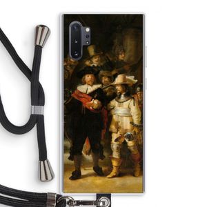 De Nachtwacht: Samsung Galaxy Note 10 Plus Transparant Hoesje met koord