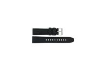 Horlogeband Universeel JD143 Silicoon Zwart 20mm Horlogeband Universeel JD143 Silicoon Zwart 20mm