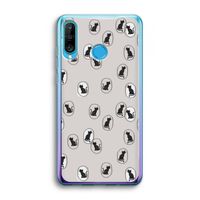 Miauw: Huawei P30 Lite Transparant Hoesje