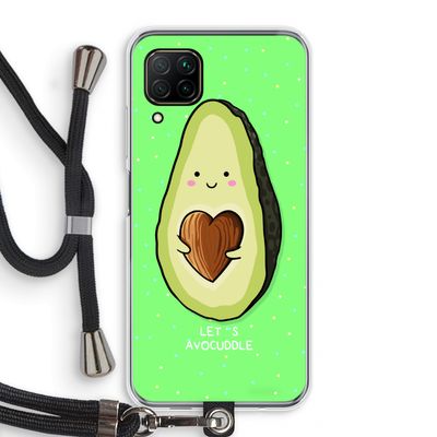 Avocuddle: Huawei P40 Lite Transparant Hoesje met koord
