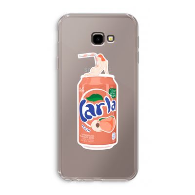 S(peach)less: Samsung Galaxy J4 Plus Transparant Hoesje