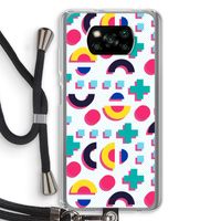 8-bit N°2: Xiaomi Poco X3 NFC Transparant Hoesje met koord