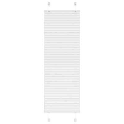Pliss rolgordijn 45x150 cm stofbreedte 44,4 cm polyester wit