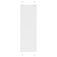 Pliss rolgordijn 45x150 cm stofbreedte 44,4 cm polyester wit
