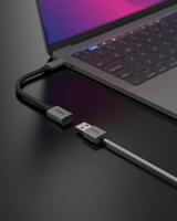 Sitecom AD-1011 USB-kabel 0,15 m USB A USB C Zwart, Grijs - thumbnail