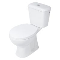 Differnz Toiletpot Duoblok Staand Achter Onder Onderuit Wit 38.500.01 - thumbnail