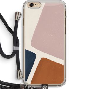 Geo #2: iPhone 6 PLUS / 6S PLUS Transparant Hoesje met koord