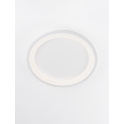 Lyora Strakke plafondlampOggy wit Ø 37cm - 9212917