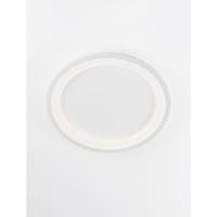 Lyora Strakke plafondlampOggy wit Ø 37cm - 9212917