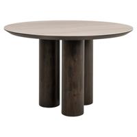 Eettafel Ritz bruin 120Ø