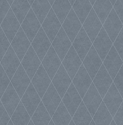 Dutch Wallcoverings Euphorie - Dessin - Blauwgrijs/Zilver
