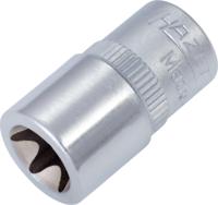 HAZET Dopsleutel 850-E11 · 1/4 inch (6,3 mm) vierkant hol · Buiten-TORX®-profiel · SW E11