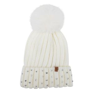 Baby Dutch wintermuts Glitter Vanille Maat