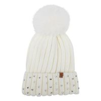 Baby Dutch wintermuts Glitter Vanille Maat