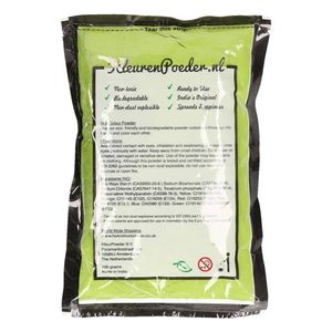 Holi poeder groen 100 gram - Kleurpoeder