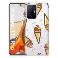 Xiaomi 11T | 11T Pro | Siliconen Case | Icecream