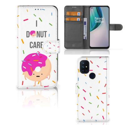 OnePlus Nord N10 | Book Cover | Donut Roze