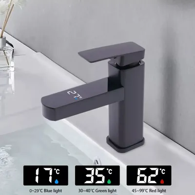 AquaVision Digitale Kraan met LED Temperatuurweergave