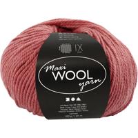 Creativ Company Wolgaren, l: 125 m, donkerroze, 100 gr/ 1 bol