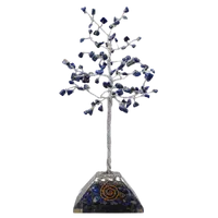 Edelsteenboom Lapis Lazuli Orgoniet - De Kracht Van Transformatie - 18 cm