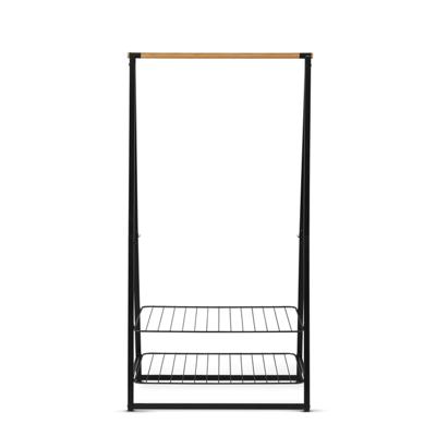 Brabantia Linn Kledingrek - groot - 99.5x57x190cm - zwart 118241