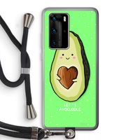 Avocuddle: Huawei P40 Pro Transparant Hoesje met koord