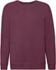 Fruit Of The Loom F324K Kids´ Premium Set-In Sweat - Burgundy - 164